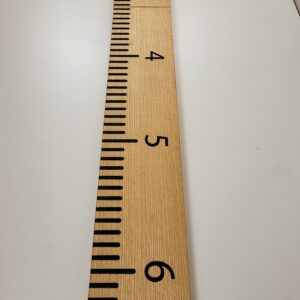 Wooden Growth Ruler