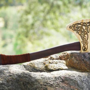 Leather Wrapped Toy Hatchet