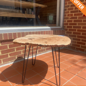 Unique Burl Side Table